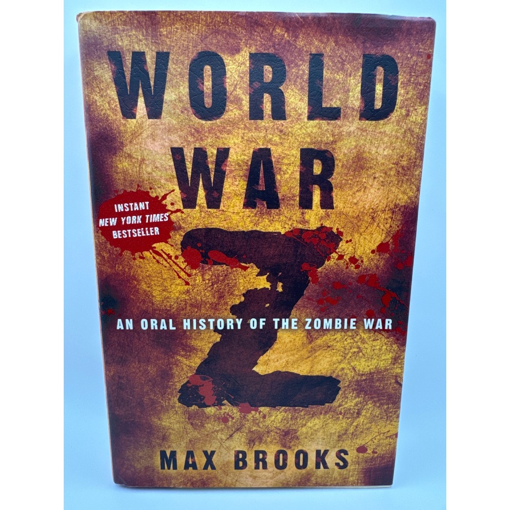 World War Z An Oral History of the Zombie War Max Brooks Paperback Horror Book